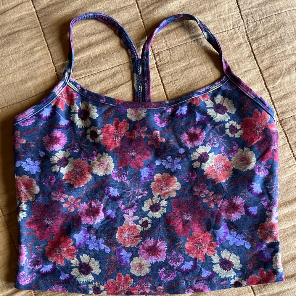 Beyond yoga floral tank